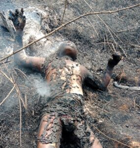 Na’as Seorang Paruh Baya Meninggal Terpanggang, Akibat Membakar Lahan Gambut