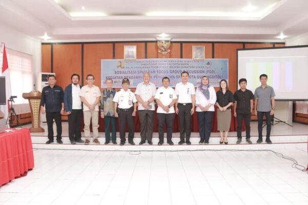 Kementerian PUPR Sumut Gelar Sosialisasi SPAM dan FGD Kota Gunungsitoli