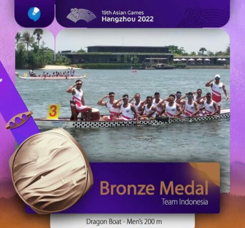 Kontingen Indonesia Tambah Medali di Asian Games 2022, Sepak Takraw dan Tim Perahu Naga Putra Sumbang Perunggu