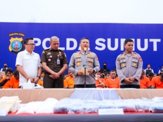 Polda Sumut Ringkus 1058 Tersangka Narkoba Dalam 22 Hari, Polrestabes Medan Sumbang Tangkapan Paling Banyak