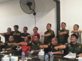 12 Pengcab Perguruan Karate Siap Mendukung Janpiter Napitupulu Menjadi Ketua Federasi Olahraga Karate-Do Indonesia (FORKI) Kota Medan Di Hotel Grand Central 4 Oktober 2023