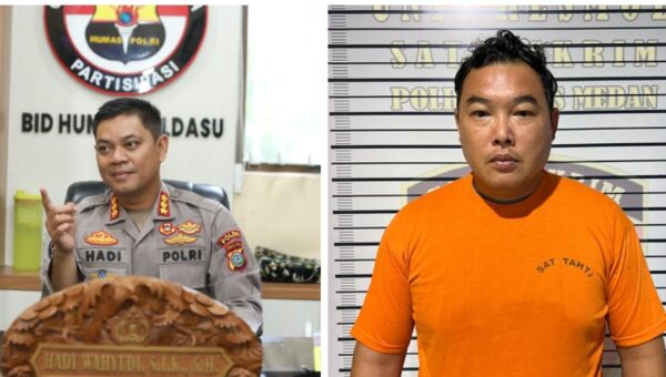 Pria Keturunan Thionghoa yang Letuskan Senjata Api, Kabidhumas Kombes Pol Hadi Wahyudi S.IK : Tersangka Sudah Ditahan Polrestabes Medan