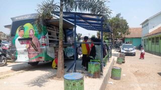 Sisi Lain Rembug BEDAS Desa Nagreg, Ada Antusiasme Pelajar SDN Nagreg 01 Datangi Mobil Perpustakaan Keliling