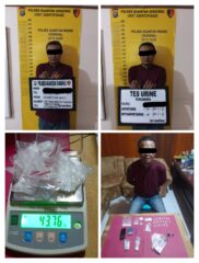 Unit Reskrim Polsek Kuantan Mudik Berhasil Tangkap Pelaku Tindak Pidana Narkoba Jenis Sabu
