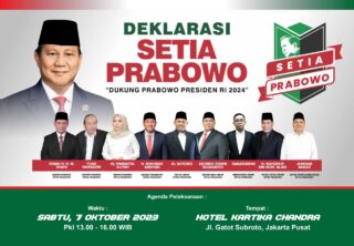 1200 Jaringan Alumni HMI Akan Deklarasikan Dukungan untuk Prabowo Subianto