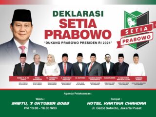 1200 Jaringan Alumni HMI Akan Deklarasikan Dukungan untuk Prabowo Subianto