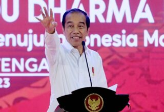 Jokowi Tegaskan Indonesia Butuh Pemimpin yang Berani dan Bernyali