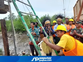 Pemprov Papua Tengah Bangun 14 Rumah Laik Huni Bagi Penduduk Suku Kamoro