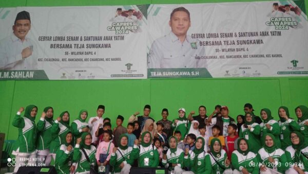 Teja Sungkawa Gelar Lomba Senam Se-Dapil IV Kabupaten Bandung