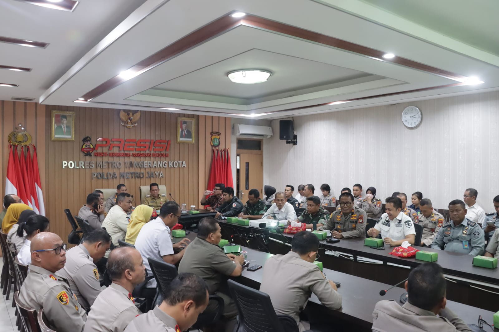 polres-metro-tangerang-kota-gelar-rakor-lintas-sektoral-pengamanan-pemilu-2024,-berikut-keterangan-kapolres