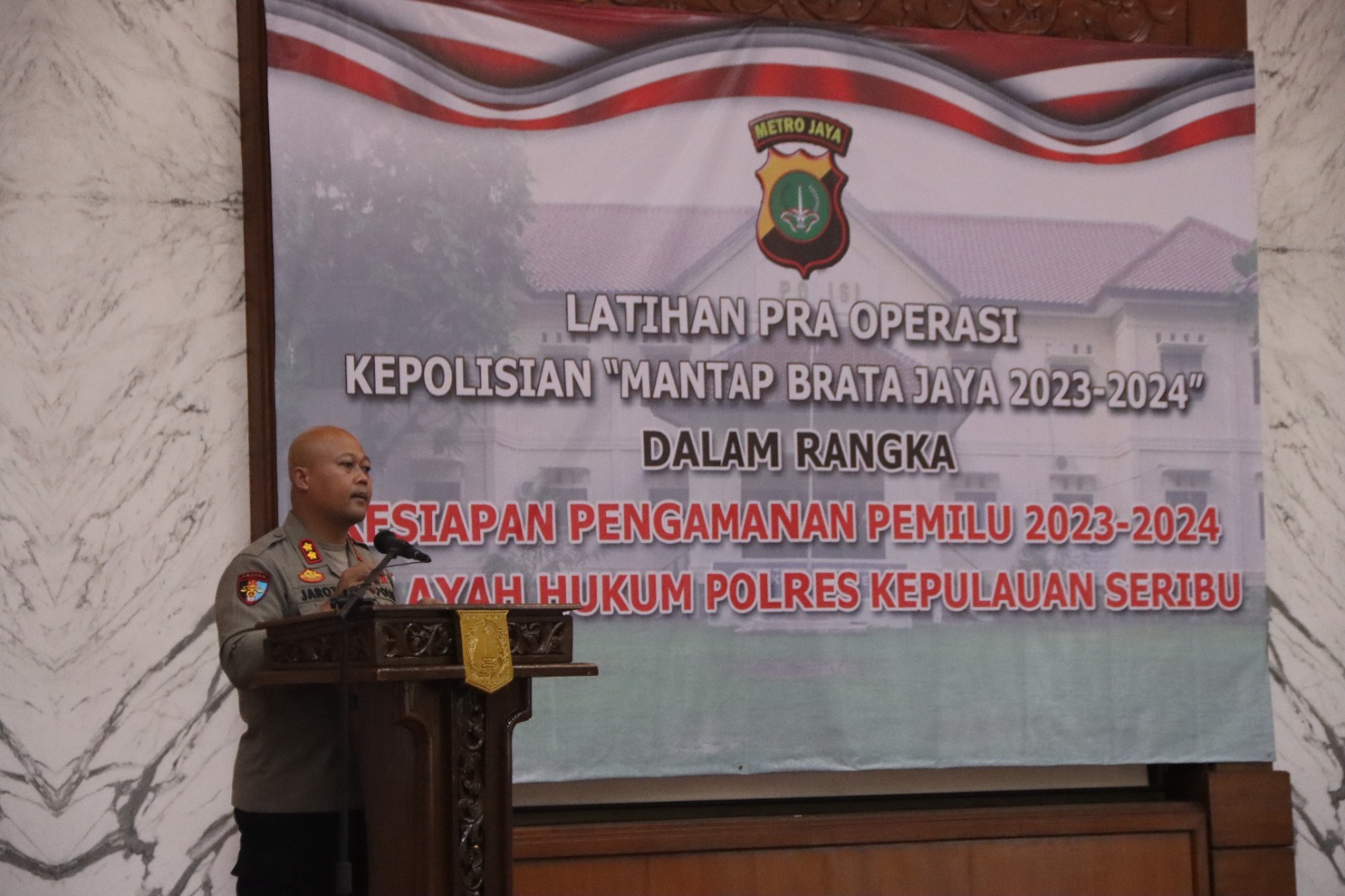 kapolres-kepulauan-seribu-buka-latihan-pra-operasi-“mantap-brata-jaya-2023-–-2024”-untuk-pengamanan-pemilu