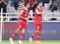 indonesia-sementara-unggul-2-0-atas-brunei-darussalam-di-babak-pertama,-gol-dari-dimas-drajad-dan-rizky-ridho