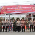 siap-amankan-pemilu-2024,-polisi-gelar-simulasi-sispamkota-di-kpu-sumut