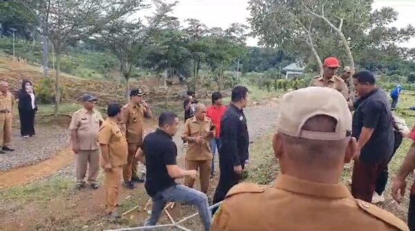 Acara Dispora Medan Tanam Pohon Durian di Taman Pekuburan Simalingkar B Nyaris Ricuh