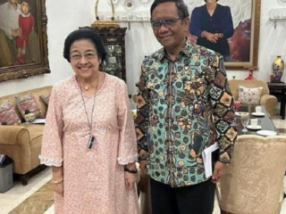 Sah, Megawati Tunjuk Mahfud MD Jadi Cawapres Ganjar Pranowo