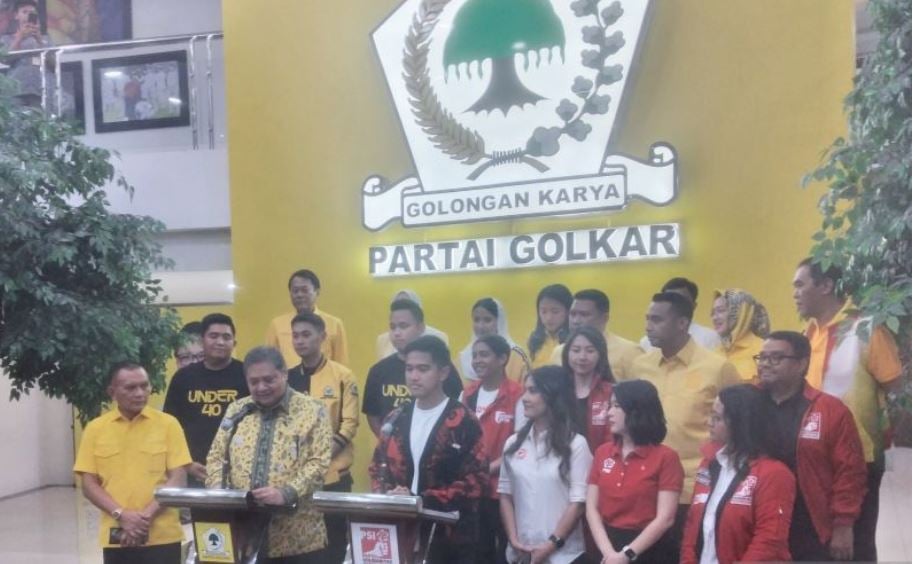 ketua-umum-golkar-dan-psi-bahas-kerja-sama-politik