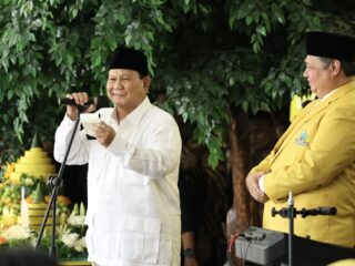 Prabowo Ungkap Sejarah Golkar,  Bela Pancasila di Masa Kritis