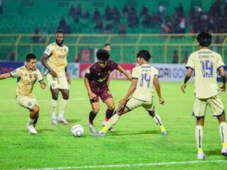 Gol Perdana Adilson Silva di Ajang Liga 1, Bawa PSM Sementara Unggul 1-0 atas Arema di Babak Pertama