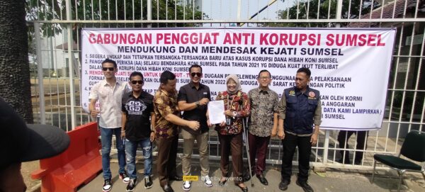 GPAKS Sambangi Kejati Sumsel Desak Ungkap Tuntas Tipikor di Bumi Sriwijaya 