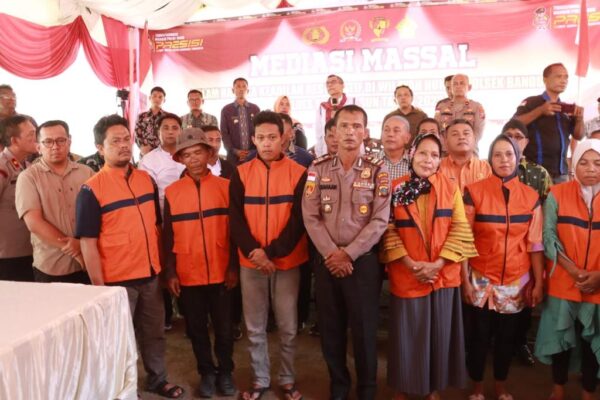 Tersangka kasus pencurian sawit jalani sanksi sosial setelah Polres Simalungun terapkan Restoratif Justice