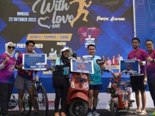 Fun Run BPTD Kelas II Sulsel Angkat Tema Running With Love, Diikuti 1.000 Peserta