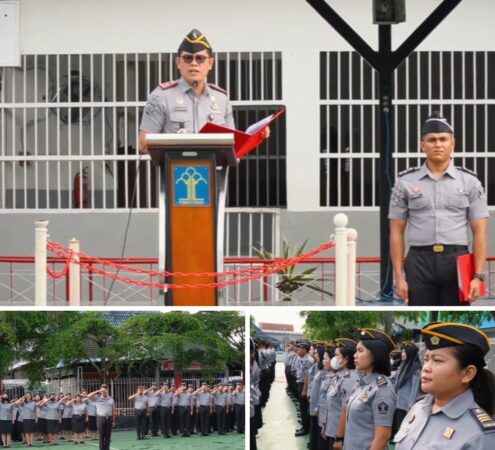 Rutan Kelas I Medan Gelar Upacara Peringatan Hari Kesaktian Pancasila