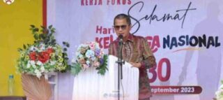 Bupati Nias Hadiri Acara Peringatan Harganas