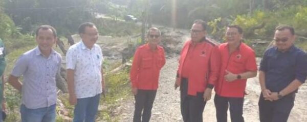 Bupati Nias Sampaikan Keluhan Kepada PemProvsu Agar Ruas Jalan Lolowua – Dola Segera Direhabilitasi