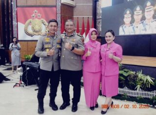 Kapolrestabes Medan Hadiri Upacara Sertijab Irwasda di Polda Sumut