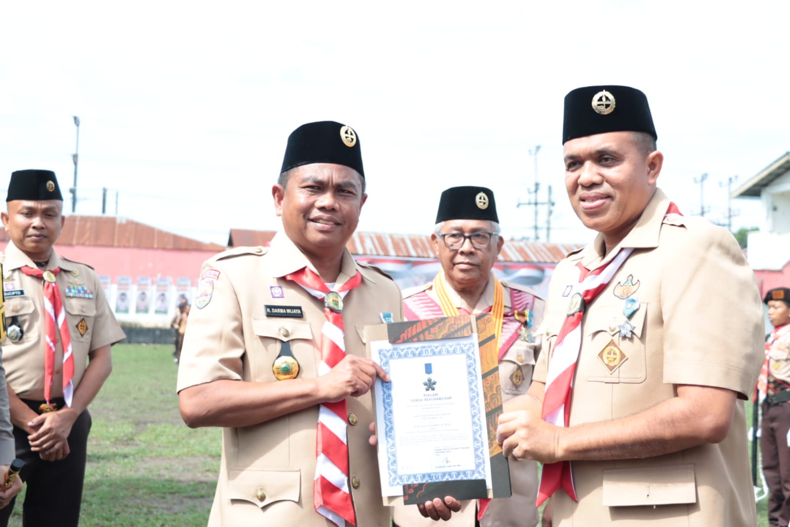 pembina-apel-hari-pramuka-ke-62,-bupati-sergai-:-bangga-jadi-bagian-dari-gerakan-pramuka