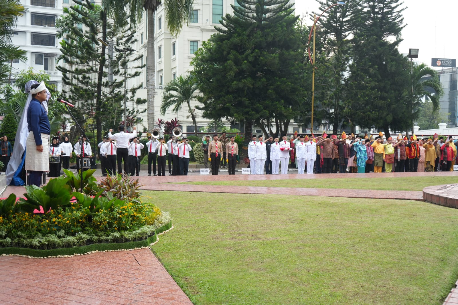 dipimpin-wali-kota-medan,-upacara-peringatan-hari-sumpah-pemuda-berlangsung-khidmat