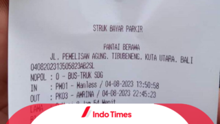 Viral! Biaya Parkir Pantai Berawa Capai Rp140 Ribu. Bendesa Berikan Klarifikasi