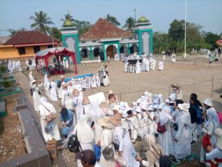 26 Lembaga Paud Sekecamatan Gunung Kencana Adakan Kegiatan Simulasi Manasik Haji