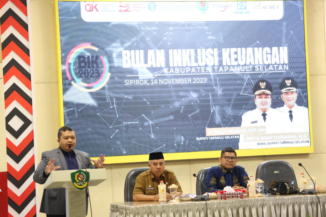 demi-kesejahteraan-masyarakat,-pemkab-tapsel-gelar-edukasi-bulan-inklusi-keuangan