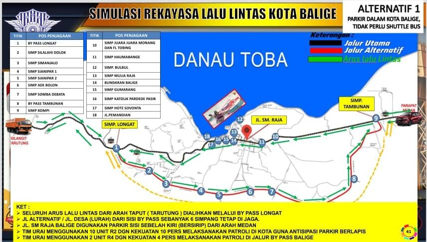 polda-sumut-rekayasa-arus-lalin-selama-event-aquabike-jetski-danau-toba,