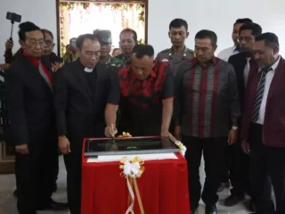 GKSBS Desa Triharjo, di Resmikan Bupati Lampung Selatan