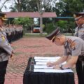 kapolres-pimpin-sertijab-kasat-reskrim,-kapolsek-dan-kasihumas-polres-langkat