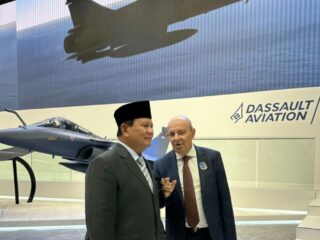 Prabowo Hadiri Paris Air Show 2023, Miniatur Rafale Indonesia Dipamerkan