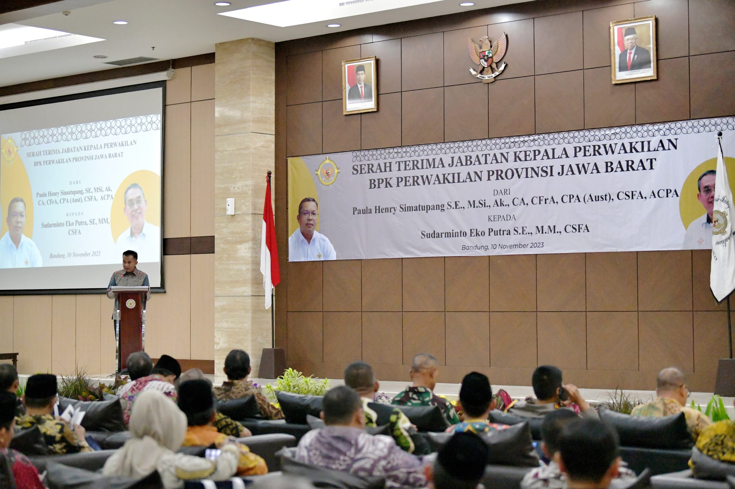 Foto : Humas Jabar. Bey Machmudin Ajak BPK Jabar Perkuat Kolaborasi Pengelolaan Keuangan Publik