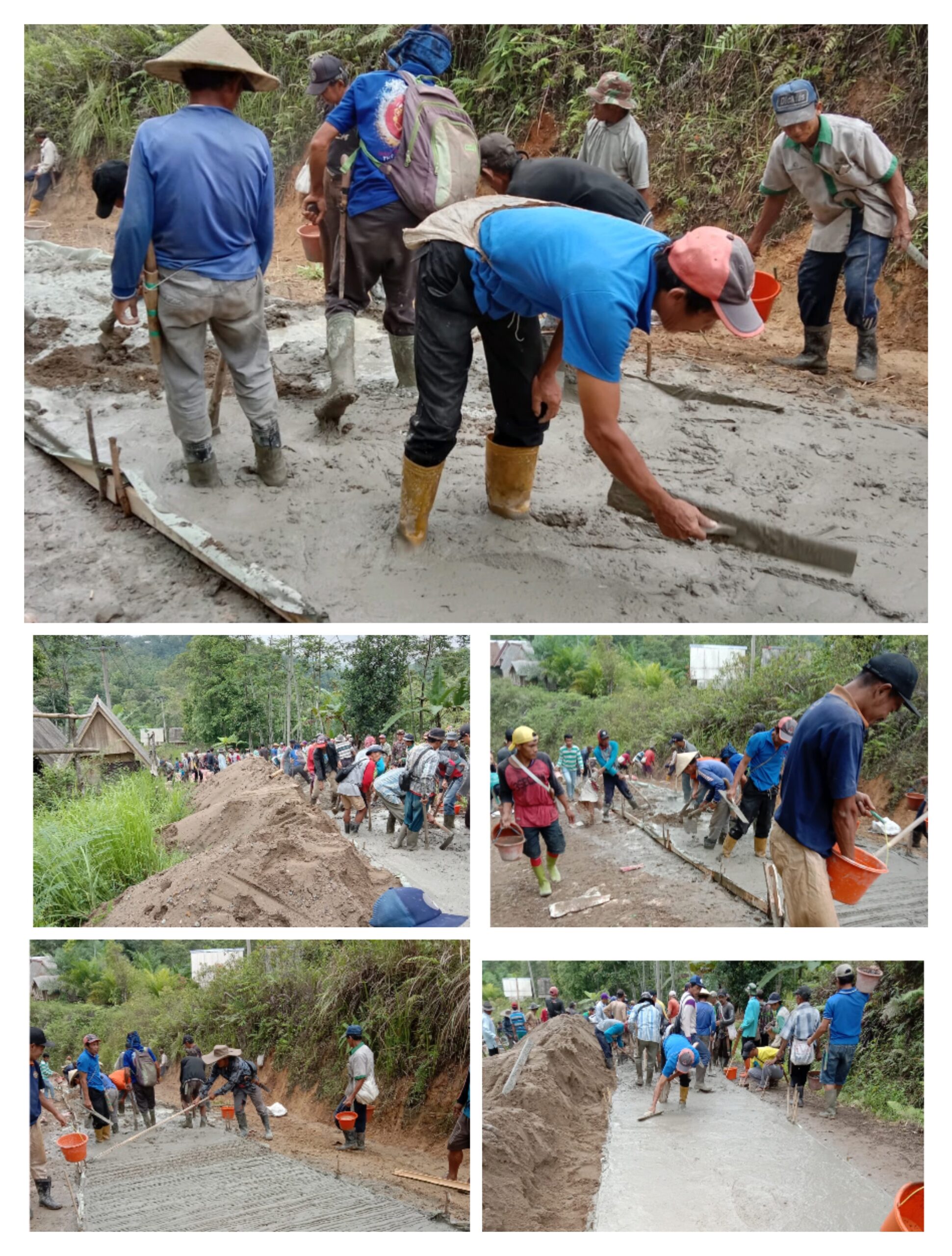 sulitnya-dapat-bantuan-infrastruktur-ke-desa -kades-cisuren-perbaiki-jalan-dari-kantong-sendiri 