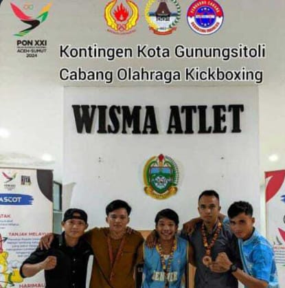 dinas-parbud-kota-gunungsitoli-apresiasi-atlit-muda-pada-kejurda-kickboxing-sumut