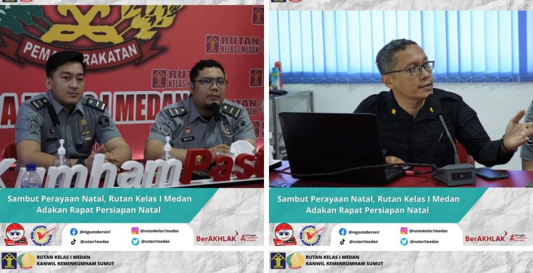 sambut-perayaan-natal,-rutan-kelas-i-medan-adakan-rapat-persiapan-natal