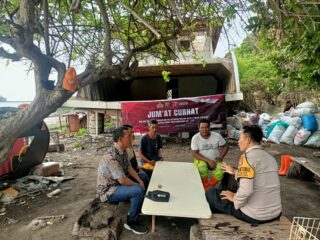 Bhabinkamtibmas Pulau Kelapa, Galang Aksi Bersama Antisipasi Demam Berdarah pada Musim Penghujan