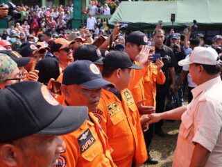 Prabowo Apresiasi Kerjasama Erat Semua Pihak Bantu Korban Erupsi Gunung Marapi