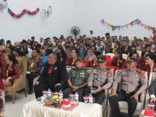 Kakanwil Kumham Sumut Hadiri Langsung Perayaan Natal Bersama Petugas dan WBP Lapas Binjai