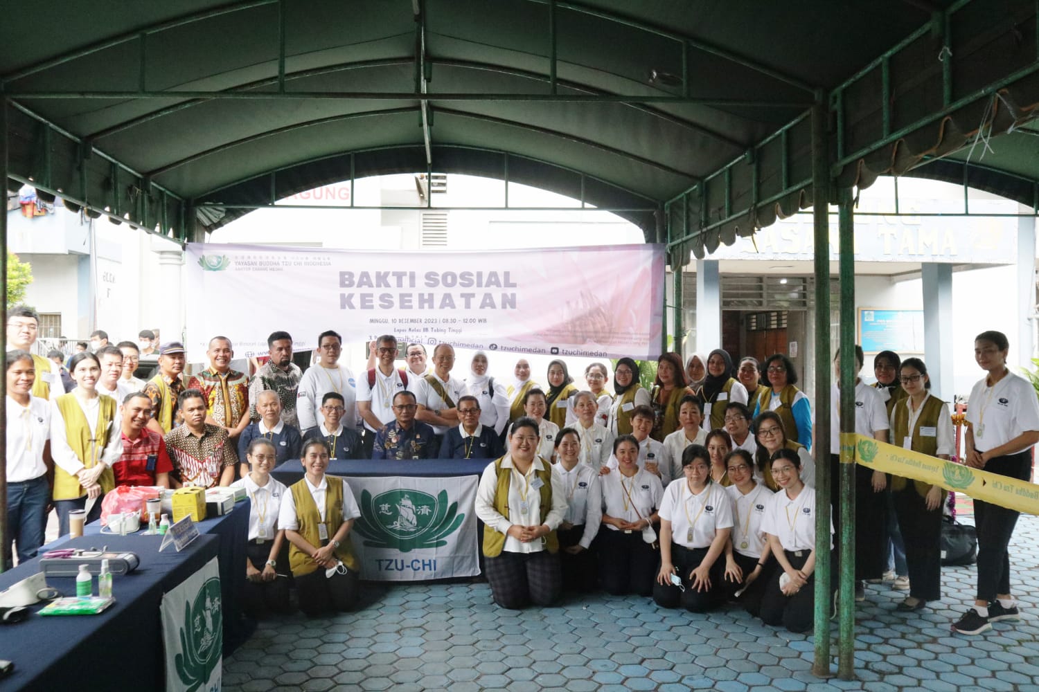 gandeng-yayasan-buddha-tzu-chi,-lapas-tebing-tinggi-gelar-baksos-kesehatan-bagi-wbp