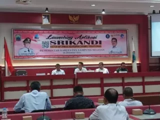 Dinas Perpustakaan Lamsel Launching Aplikasi Srikandi