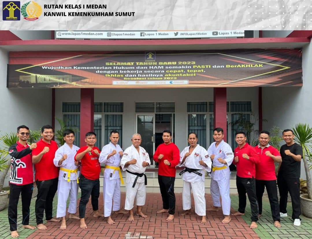 tingkatkan-skill-dan-stamina-prima,-pegawai-rutan-i-medan-ikuti-pelatihan-beladiri-kempo