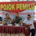 polsek-medan-area-gelar-pojok-pemilu-di-kantor-camat-medan-area