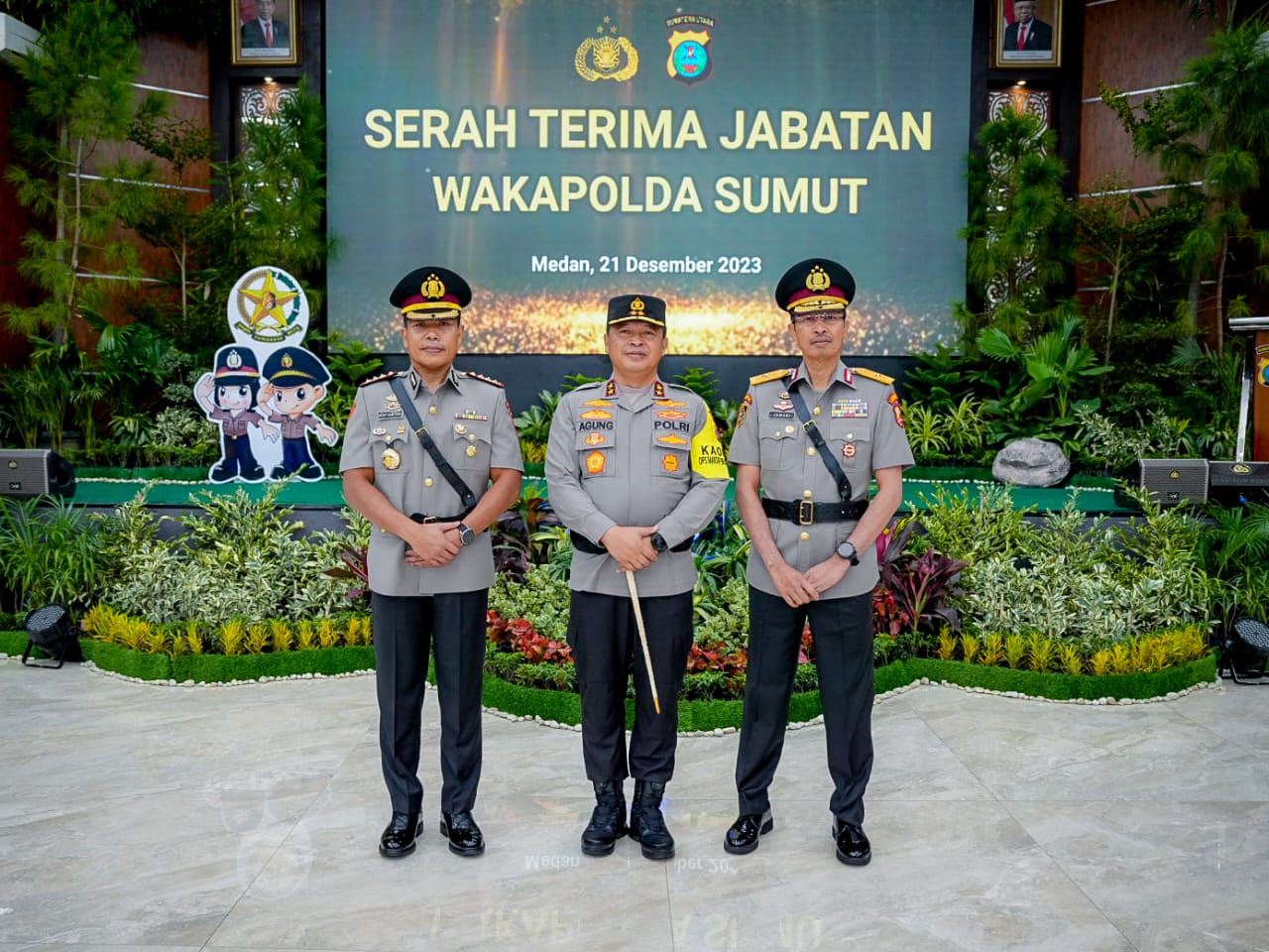 sertijab-wakapolda-sumut,-kapoldasu-selamat-dan-sukses-irjen-jawari